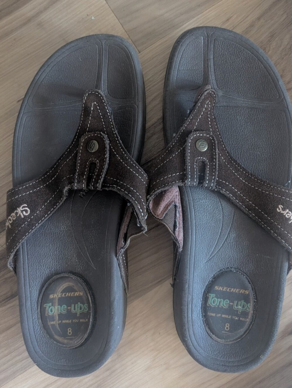 Skechers Brown Sandals Size 8 GUC